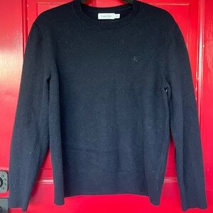 Men's Navy Sweater Calvin Klein Winter